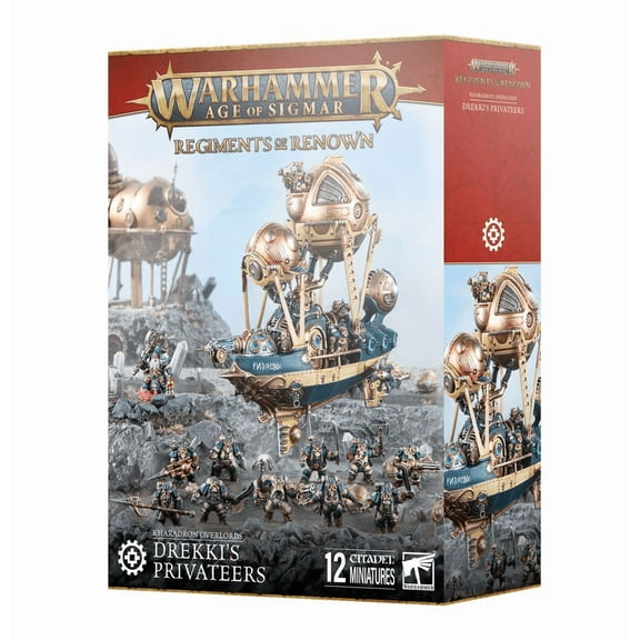 Games Workshop - Warhammer Age of Sigmar - Kharadron Overlords - Drekki's Privateers Regiment of Renown