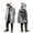 T10-Grey, variant on Ulitacool Boy Tops Halloween Round Neck Long Sleeve Cartoon Graphic Outerwear 5-6 Years Grey