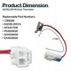 thumbnail image 5 of AGM30045804 Dryer Thermistor and Thermostat Kit 6323EL2001B Dryer Thermistor for Lg Ken-More Dryer A, 5 of 5