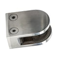 thumbnail image 4 of DOLITY Glass Clamp Fixing Clamp Glass Shelf Bracket for Staircase Bathroom Handrail Type A for 12mm, 4 of 9