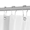 thumbnail image 2 of Rust Resistant Double Glide Metal Shower Curtain Hook Rings Silver 12Pc Set, 2 of 5