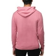 thumbnail image 2 of X RAY JEANS Mens Basic Hooded Sweater, Dusty Mauve, S, 2 of 5