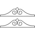 thumbnail image 1 of FRCOLOR 2PC Garden Flag Hanging Rack Sturdy Garden Flag Pole Accessories Metal Garden Flag Post Accessories Outdoor Yard Flags Hanging Stand for Bar Store Tearoom Party Black, 1 of 5