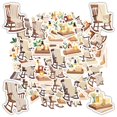 thumbnail image 6 of 35pcs-50pcs Relaxation Stickers Rocking Chair Spa Stickers Aromatherapy Stickers for Luggage Phone Laptop, 6 of 9
