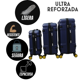 thumbnail image 5 of Set 3 Maletas De Viaje Jony Rigidas 25 Kg 15 Kg 10 Kg Candado Numerico Ruedas 360, 5 of 5