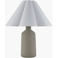 thumbnail image 2 of Livabliss Table Lamps, 22" Arez Traditional Bedside Nightstand Table Lamp for Bedroom Living Room Office, Gray Body with White Shade (22"H x 19"W x 19"D), 2 of 5