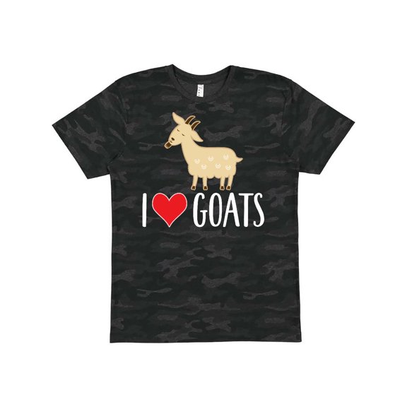Inktastic Goat Cute I Love Goats Farm Animal T-Shirt