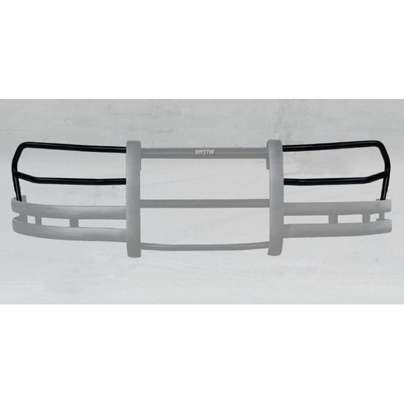 Convient 2020-2024 Ford Police Interceptor Utility Westin Public Safety Brush Guard 36-2125W Elite; Sans Barres d'Insertion; Revêtement en Poudre; Noir; Acier 14 Gauge HRPO