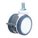 thumbnail image 4 of Ruedas para muebles Ruedas resistentes con freno Piezas de repuesto Rodillo silencioso para silla de escritorio para carros Soportes para TV Muebles Freno de tornillo m10x20, 4 of 8
