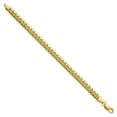 thumbnail image 2 of Primal Gold 10 Karat Yellow Gold 6.75mm Semi-solid Miami Cuban Chain, 2 of 11