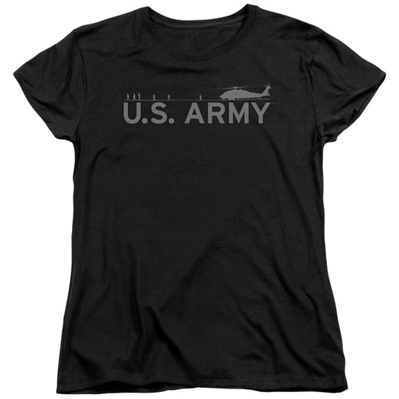 Army - Helicopter - Women's Short Sleeve Shirt - Medium