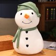 thumbnail image 3 of Juguetes de peluche de muñeco de nieve de simulación, decoración de Navidad, muñeco de peluche suave, almohada de Animal, regalos, 30-80cm, 3 of 5