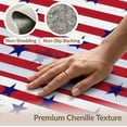 thumbnail image 6 of ODIKA Front Door Patriotic Striped Border Generic Stars Vintage Bordered for Small Living Room, Playroom, Bedroom, Easy Care Kids Safe, 6 of 7