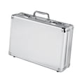 thumbnail image 2 of Colaxi Aluminum Alloy Tool Box Storage Box Holder Bin with Handle Multipurpose Organizer Carrying Case for Craft Work Traveling Gift XL and Silver, 2 of 6