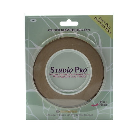 

Studio Line Stained Glass Foil copper 1/4 in. (pack of 2)