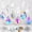 Horse eye shape, Grid shape, Mesh shape, New pipa,, variant on 212 Pcs DIY Suncatcher Craft Kit – Make Your Own Hanging Prism Sun Catchers – Includes Crystals, Rainbow Maker & 12 Glass Prisms – Creative Home, House & Garden Decor for Adults