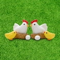 thumbnail image 5 of Miniature Retro Wooden Chicken Coop Mini Family Chicken Hen Chick Egg Chicken Nest Ornament Micro Fairy Garden Decor, 5 of 9