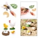 thumbnail image 1 of 2 piezas para , , , , proceso de , juego de juguetes, modelos, juegos de rol, regalos Baoblaze Juego de crecimiento de insectos para niños, 1 of 8