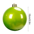 thumbnail image 3 of RXIRUCGD Large Pearlescent Christmas Ornament Ball Sparkling Shatterproof Plastic Hanging Decoration For Christmas Tree Decor Seasonal Celebration, 3 of 7