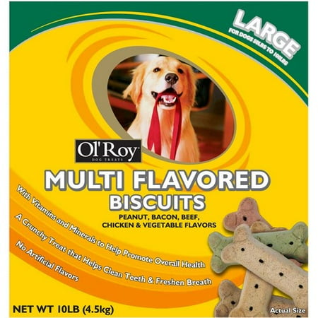 Ol' Roy Multi Flavored Biscuits, 10 lb