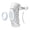 White Left-M, variant on Comfortable Meniscus Support Brace Cushioning Knee Pad Knee Guard For Athletes And Sports Daily