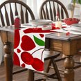 thumbnail image 5 of Chmadoxn Valentine's Day Table Runner 13 x 72 Inches, Love Heart Patterned Washable Microfiber Table Runners for Wedding Anniversary Party Kitchen HOME Decoration Valentine's Day Decorations, 5 of 5