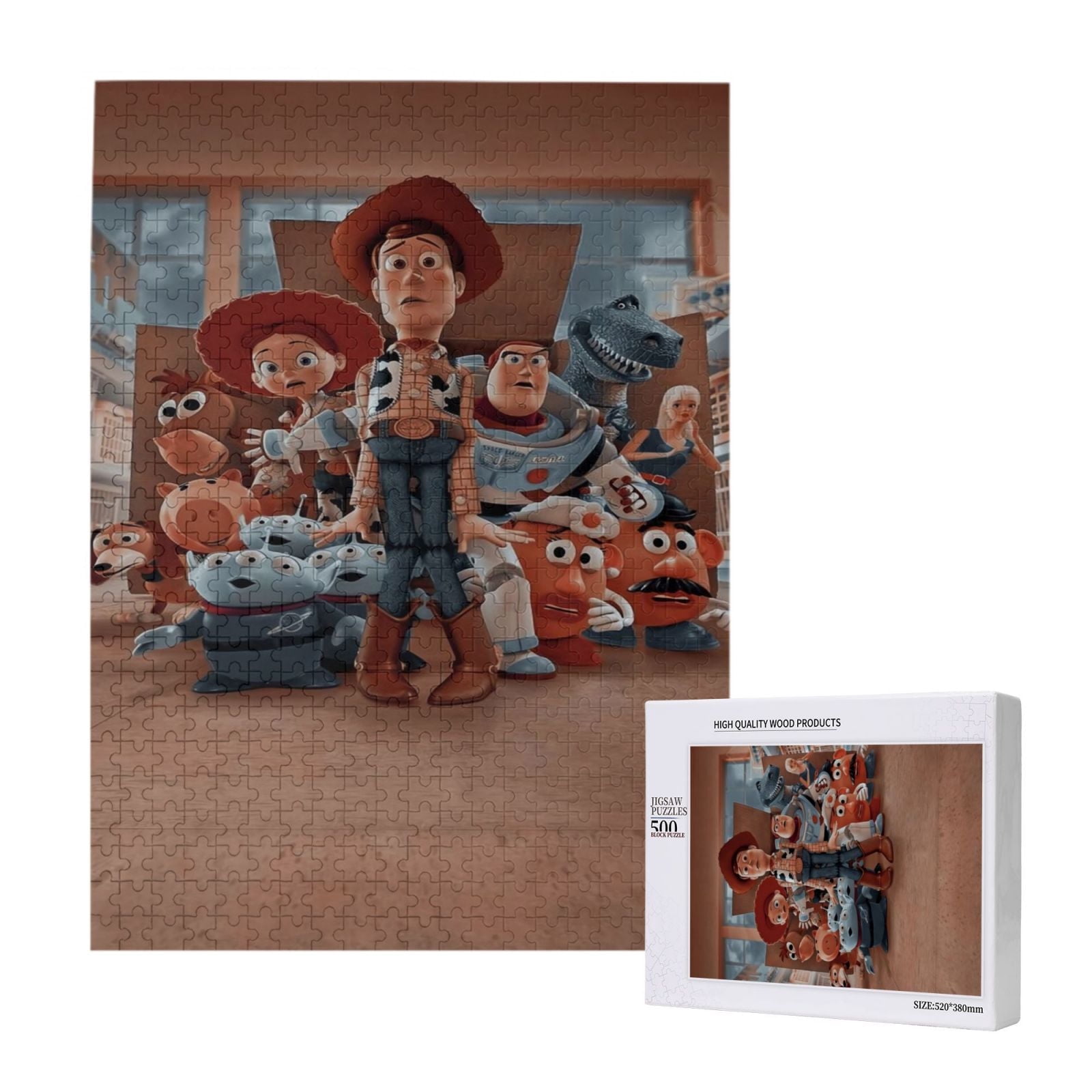 Rompecabezas de madera de 300/500/1000 piezas de Toy Story Home para ...