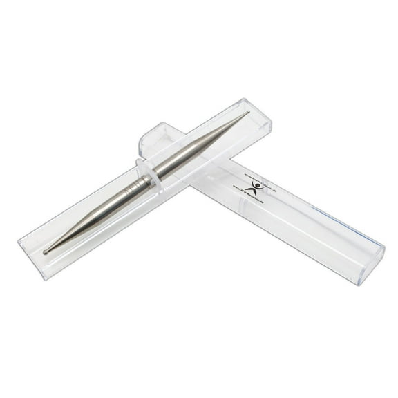 AFH Stainless Steel Massage Stick therapy pen for acute pain relief. Includes box, size large