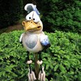 thumbnail image 3 of Escultura De Pollito Tonto Escultura de pollito tonto, lindos adornos artísticos de gallo para el hogar, exterior, granja, Patio, 3 of 7