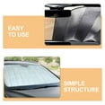 thumbnail image 3 of unbranded Protector De Parabrisas Para Auto Con Protección Uv De Aluminio Para Interior, 3 of 8