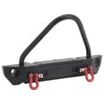 thumbnail image 1 of RC Car Front Bumper, Easy To Install Accuracy Design 1/10 RC Front Bumper With Lamps For RC Crawler Car Black, 1 of 8