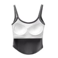 thumbnail image 5 of HAPIMO Women Ruched Padded Cami Top For Built In Support And Trendy Casual Looks Dark Gray M, 5 of 9