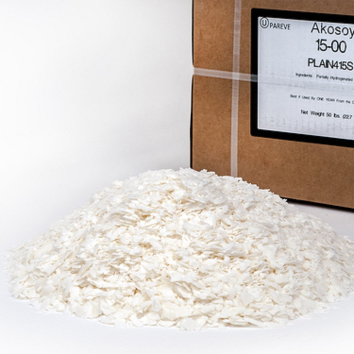 Soja soja Wax Flakes 100% Pure Clean combustion Aucun Suie Naturelle Candle Making 