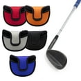thumbnail image 2 of Sportteer Compact Golf Putter Cover Easy To Carry Golf Putter Cover Golf Putter Headcover: Portable Mesh Head Cover Versatile Club Protector with Fastener for Most Golf Putters, 2 of 9