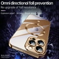 thumbnail image 3 of Ancove for iPhone 16 Pro Clear Case, Luxury Plating Frame Transparent Non-Yellowing Back Case with Camera Lens Full Protection, Compatible with MagSafe Wireless Charging,Silver, 3 of 13