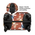 thumbnail image 5 of Wukai Cute Poodle Dog Elastic Luggage Cover: Personalized Protection for Your Suitcase - Fits 19~29-inch, Washable & Durable Travel Companion-X-Large, 5 of 8