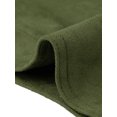 thumbnail image 6 of DARING DIVA Women's Faux Suede Fringe Cowgirl Style Long Sleeve Jacket M Army Green, 6 of 6