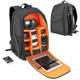 thumbnail image 1 of Camera bag/case - backpack for camera accessories dark grey, 1 of 5