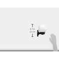 thumbnail image 6 of 1 Light - 6" - Porch, Wall - With White Globe, 6 of 7