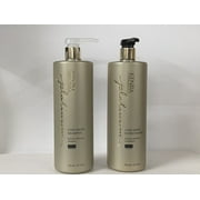 KENRA Platinm LUXE SHINE Shampoo & Conditioner 31.5 oz liter DUO GOLD ENRICHED