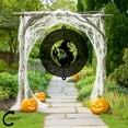 thumbnail image 2 of C-CRAFT Witch Wind Spinner 14 Inches, Halloween Style Garden Decoration for Costume Party, Magic Enthusiasts Gift, Witchy Home Decor, 2 of 4