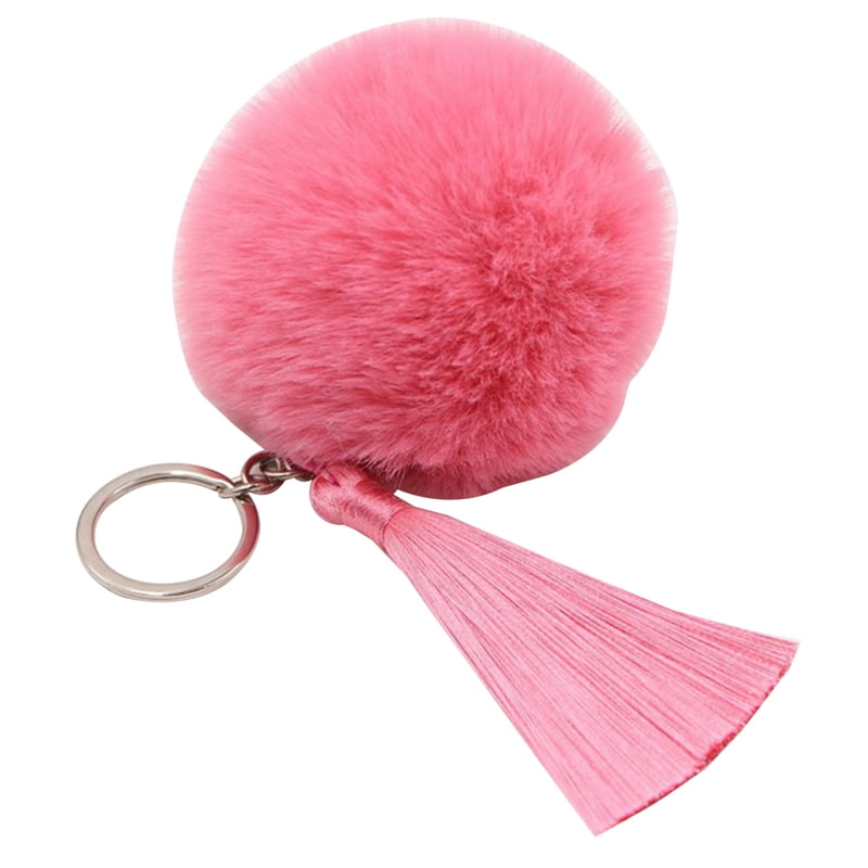 Accessory Ball Fur PomPom For Handbag Cell Phone Car Keychain Pendant Bag Pompon 