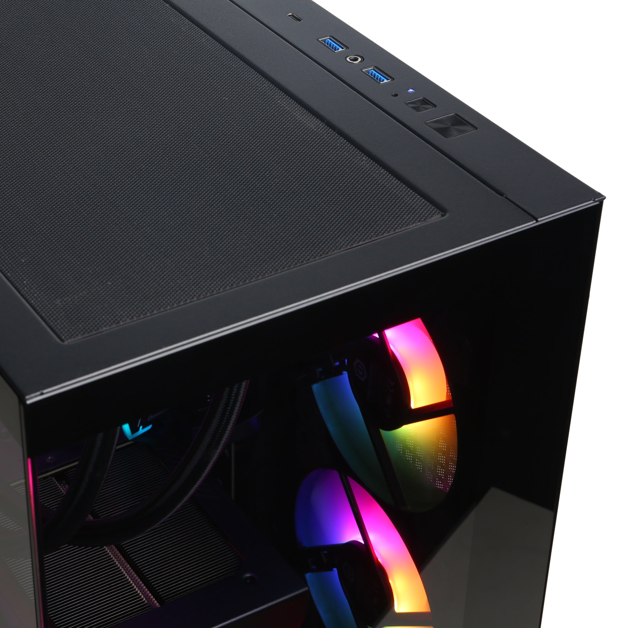 CyberPowerPC Gamer Supreme Gaming Desktop, AMD Ryzen 7 9800X3D, NVIDIA GeForce RTX 5070 Ti 16GB, 32GB DDR5, 2TB SSD, Black, SLC7700WST