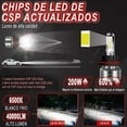 thumbnail image 3 of Applies to 9007 Led Headlight Kit 40000lm for 2003-2009 Hummer H2, 3 of 9