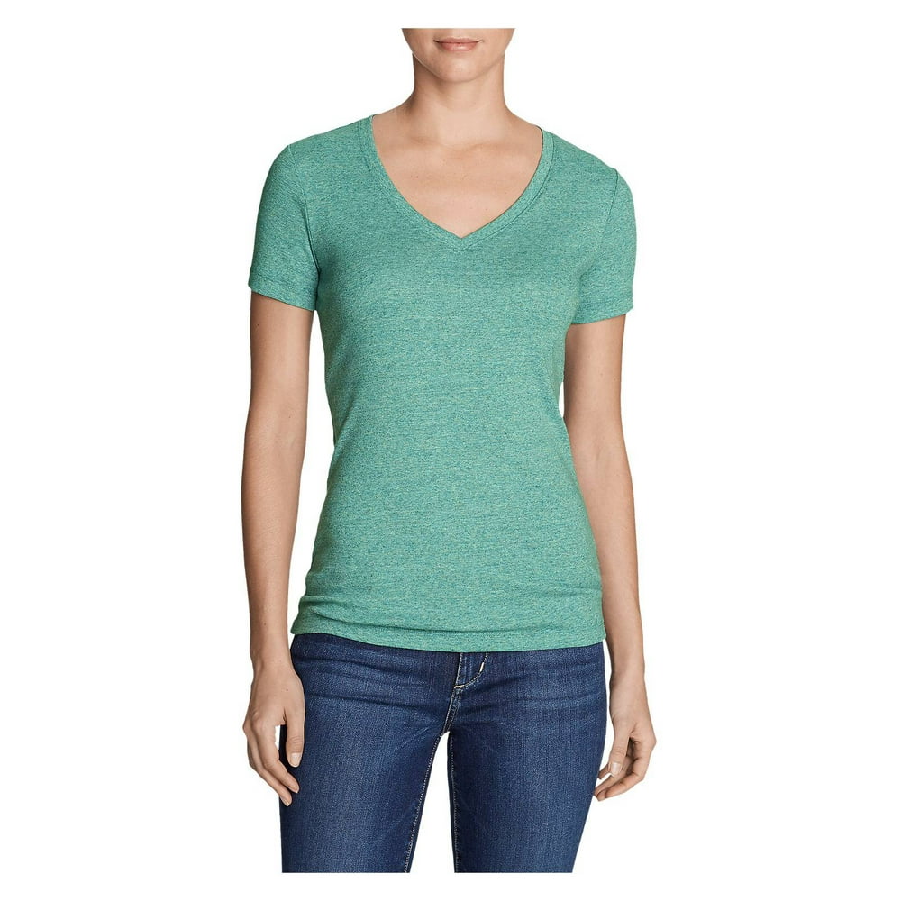 Eddie Bauer Eddie Bauer Women's Favorite ShortSleeve VNeck TShirt