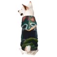 thumbnail image 1 of Fotbe Forest Plant Raccoon Sudadera con Estampado para Perros Pequeños – Suéter con Capucha para Mascotas, Tela Suave de Forro Polar con Bolsillo-X-Small, 1 of 7