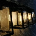 thumbnail image 4 of Yuarrent Luces solares para jardín, lámpara de decoración Led impermeable para exteriores, luz Solar Led respetuosa con el medio ambiente Iluminación y accesorios negro, 4 of 6