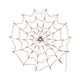 thumbnail image 4 of RKSTN halloween decroations Halloween Arachnid Web Lights 1M Diameter 60 LED With Black Spider, Water Proof Purple Net Lights, Remote Control, Halloween Decorations For House Garden, 4 of 9