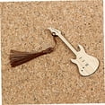 thumbnail image 5 of Personalized Bookmark,Guitar Shape Bamboo Bookmark Bookmarks Aesthetic Gift for Teachers Students Men Women, 5 of 5