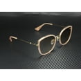 thumbnail image 4 of GUCCI GG0606SK 004 Square Nude Havana Gold Pink 56 mm Women's Sunglasses, 4 of 7